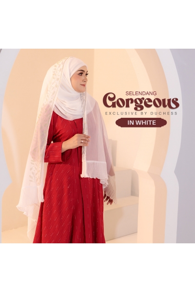 SELENDANG GORGEOUS - WHITE